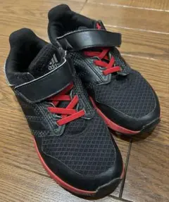 adidas ブラック/レッド スニーカー　20.0cm