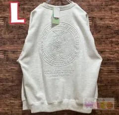 トムとジェリー　レディース　トレーナー　エンボス　長袖　洋服　刺繍