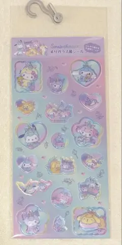 【正規品】サンリオキャラクターズ すりガラス風シール ユニコーン