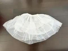 ホワイト パニエ 36cm Catherine Cottage 美品