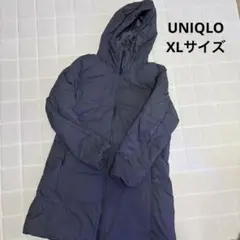 ユニクロ ダウンコート XL ダウン90% フェザー10% フード付き