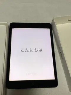 iPad mini Wi-Fi 16GB Black 【画面揺れ有】