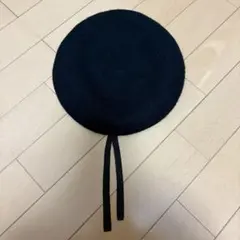 黒 ベレー帽