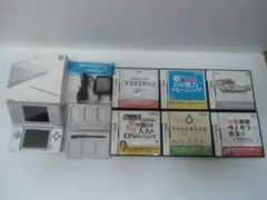 任天堂 ニンテンドー DS Lite シルバー 本体＆ソフト6本付 他