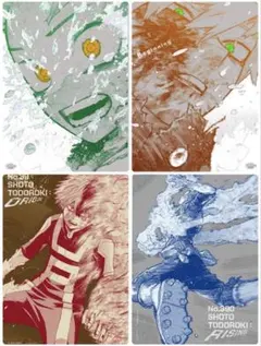 ヒロアカ 原画展ポスター 『The Beginning』『ヒーローvs敵』セット