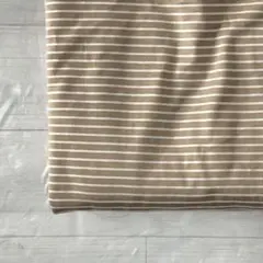 ボーダー ニット生地