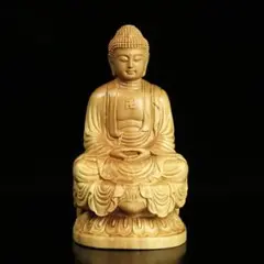 木彫り 仏像 胸像 オブジェ - メルカリ