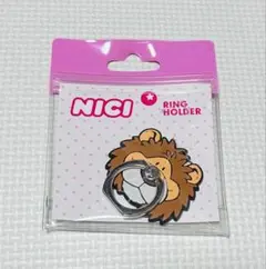 NICI ニキ　ラバーリング　ライオン　新品　スマホリング
