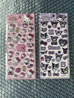 キャンディグリッターステッカー クロミ キティ サンリオ