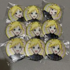 プロセカ　あんスタコラボ　グリッター缶バッジコレクション　B 鏡音レン