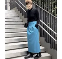 Spick and span ウォームツイルタックタイトスカート　38