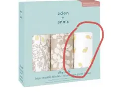 aden + anais シルキーソフトおくるみ　大判