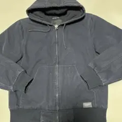 アクティブジャケット　パーカー　ダック地　ZARA ネイビー