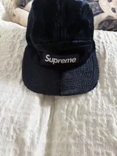 値下げ可能✨Supreme ベロア素材 5パネル キャップのサムネイル