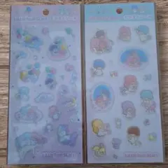 【正規品】キキララ　キラぷくシール2種セット