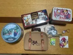 ディズニー☆旅行バッグ型ポーチ＋おまけセット