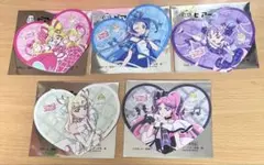 ビアードパパ プリキュアシュー キミとアイドルプリキュア♪ コースター 5種