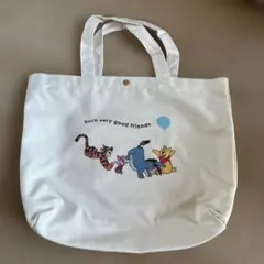 くまのプーさん キャンバス トートバッグ