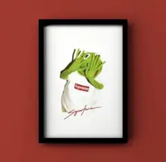 カーミット×supreme graphic poster