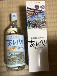 #本格焼酎 あばしり 720ml じゃがいも焼酎　箱付き 未開栓のサムネイル