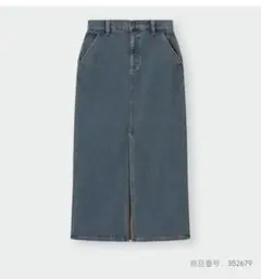 GU 裏フリースデニムスカート