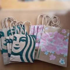 スターバックス ショッパー　紙袋　9枚+2枚のサムネイル