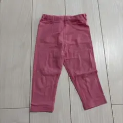 無印良品 ピンク パンツ 80サイズ