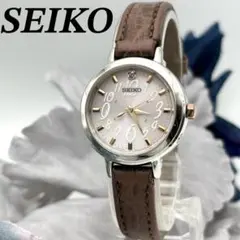 SEIKO セイコー 1P レディース 腕時計 電波ソーラー ピンク 稼働