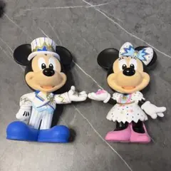 ディズニーシー　ミッキーミニーフィギュア
