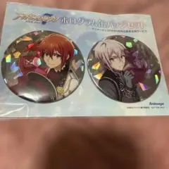 アイドリッシュセブン 七瀬陸 九条天 アニメージュ ホログラム缶バッジセット