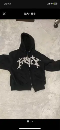 punkandyo パーカー