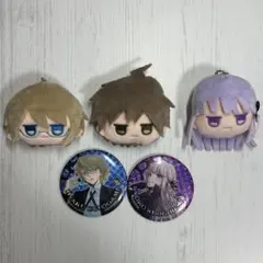 ダンガンロンパ ローソン コラボ グリッター缶バッジ 王馬小吉 最原終