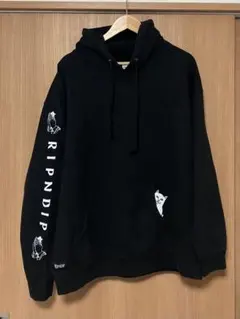 RIPNDIP パーカー フーディー プルオーバー black リップンディップのサムネイル