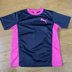 PUMA ネイビー ピンク Tシャツ　160センチ