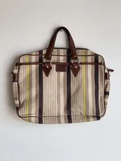 Paul Smith ポールスミス ビジネスバッグ A4可 キャンバス レザー
