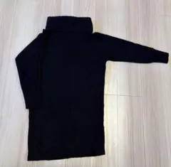 Max Mara studio タートルニットワンピース　ネイビー