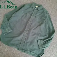 希少 00s L.L.Bean ハリケーンシャツ ビッグサイズ OLD