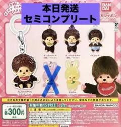 モンチッチ　めじるしアクセサリー　セミコンプリー5点セット