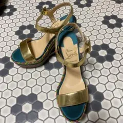 クリスチャンルブタン ウェッジサンダル