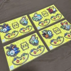 新品未使用 ポケモン ガスト 30周年 アクリルスタンド 4枚セット