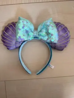 ディズニーカチューシャ 貝殻デザイン