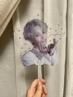 SEVENTEEN ジョンハン 透明うちわ