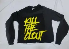 黒 長袖カットソー