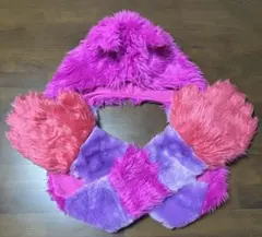 チェシャ猫　マフラーファンキャップ