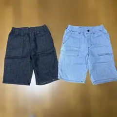 EDWIN ハーフパンツ サイズ160 ２本セット