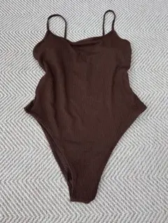 H&M ブラウン水着