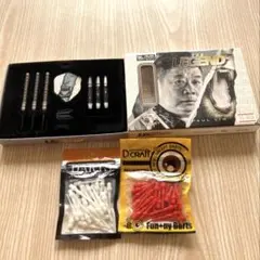 ダーツセット 金属製ダーツ3本とティップ