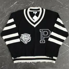 PROFOUND タイガー Vネック ニット クリケットセーター