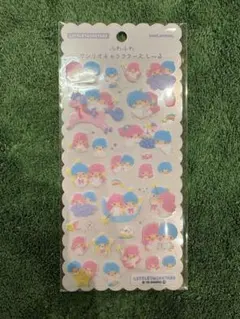 ふわふわサンリオキャラクターズしーる　リトルツインスター　キキララ