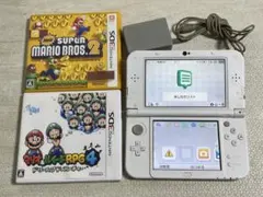 Newニンテンドー3DS LL パールホワイト ソフト付き